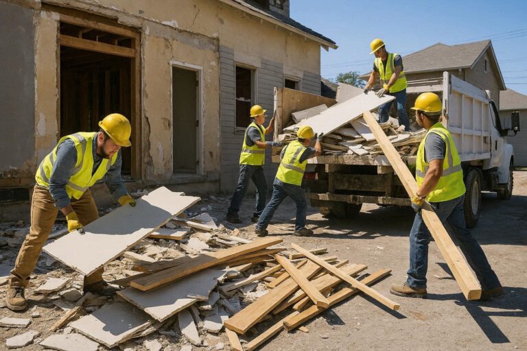 Construction Debris junk removal service in Kuna