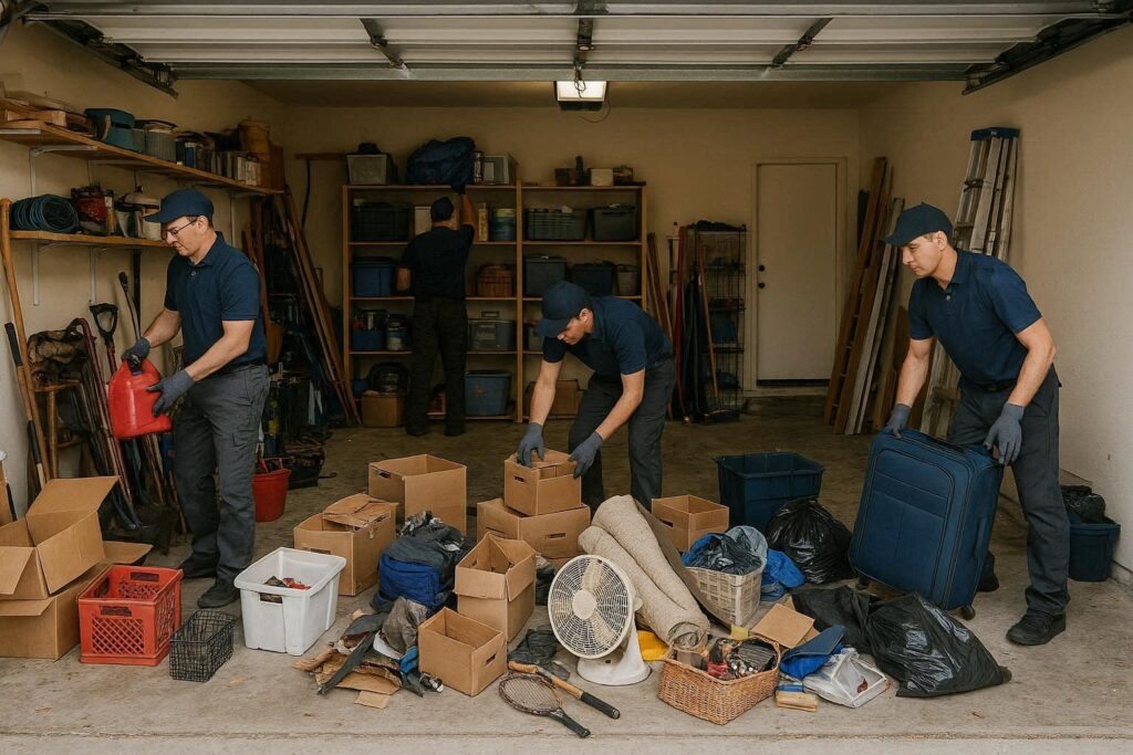 Garage Cleanout junk removal service in Star